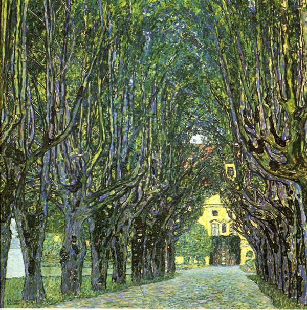 Gustav Klimt Avenue of Schloss Kammer Park